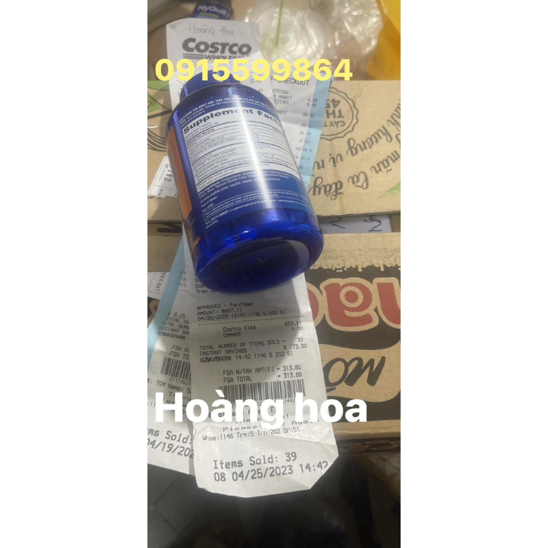 [Hàng nội địa Mỹ đủ Bill)Viên uống Osteo Bi Flex 200 viên chính hãng.