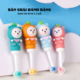 Bàn Chải Đánh Răng Siêu Mềm Ngộ Nghĩnh Cho Bé Từ 1-3 Tuổi