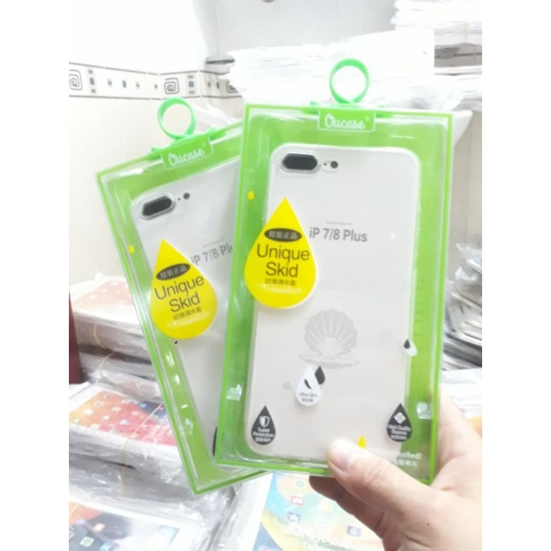Ốp lưng ou case cho iphone 8 plus/ip 7 plus/7/8/ip6 PLUS/6/6S/5/5S ốp trong suốt.