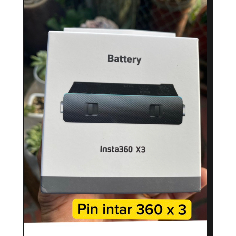 Pin chính hãng intar 360 x 3 ,phụ kiện 360 x 3 máy quay gopro