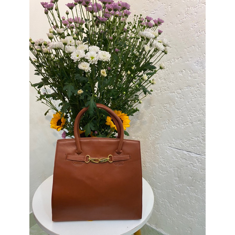 Túi si da thật kiểu vintage