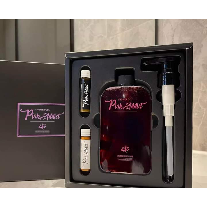 Sữa Tắm Nước Hoa PINK ADDICT DIY Tự Pha Siêu Lưu Hương 420ml