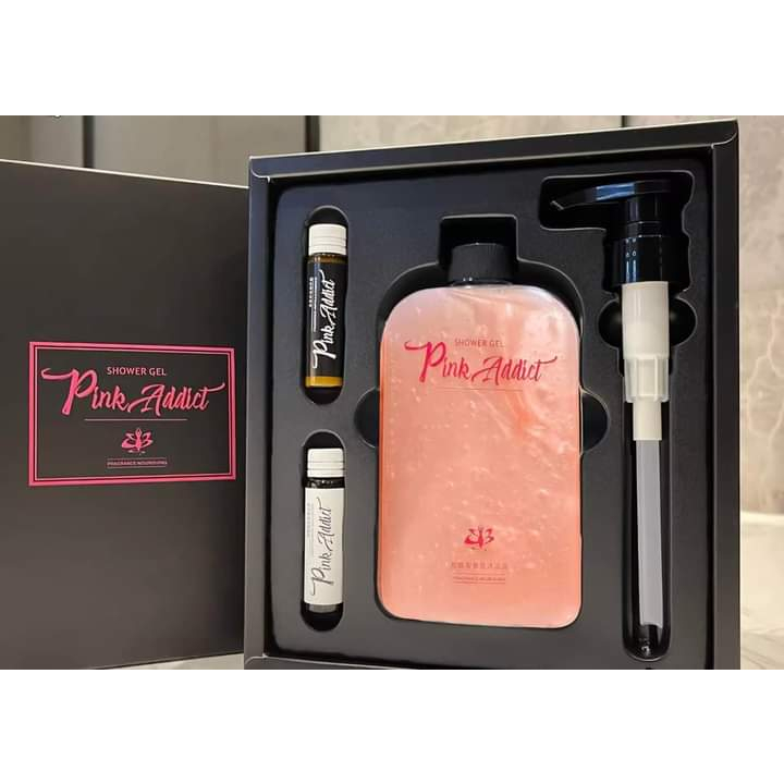 Sữa Tắm Nước Hoa PINK ADDICT DIY Tự Pha Siêu Lưu Hương 420ml