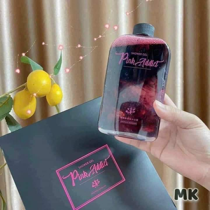 Sữa Tắm Nước Hoa PINK ADDICT DIY Tự Pha Siêu Lưu Hương 420ml