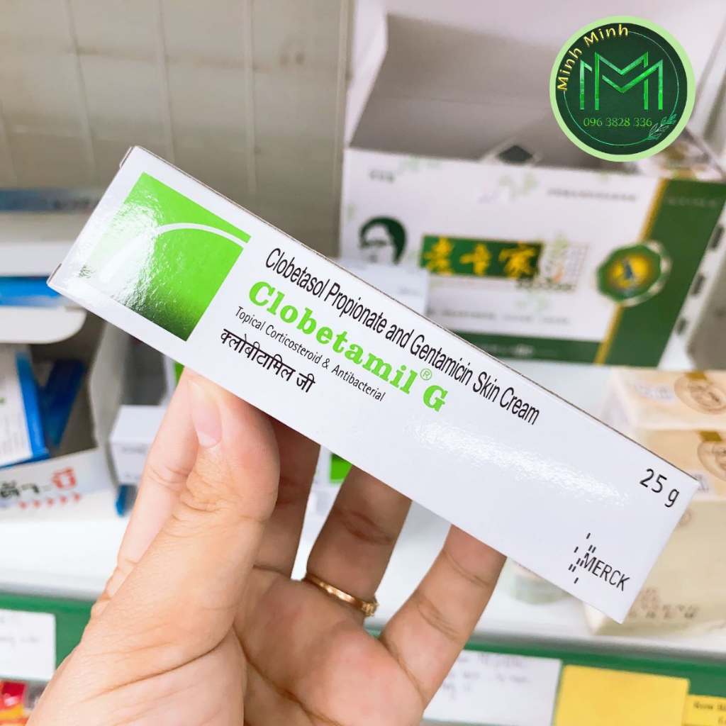 Tuýp Nám Cao Cấp Clobetamil G Thái Lan Hỗ Trợ Cải Thiện Nám Tàn Nhang