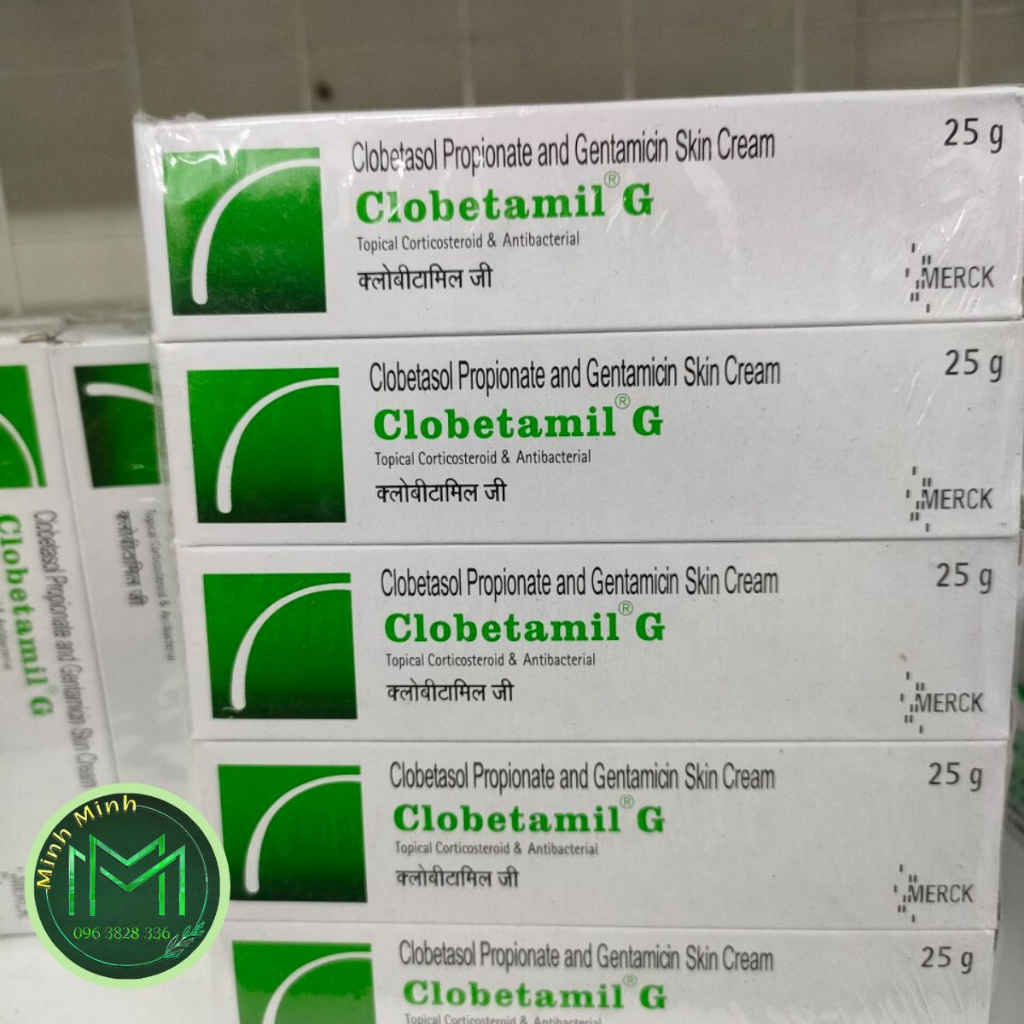 Tuýp Nám Cao Cấp Clobetamil G Thái Lan Hỗ Trợ Cải Thiện Nám Tàn Nhang