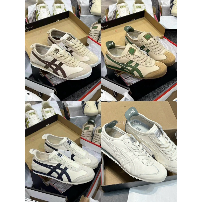 Giày thể thao _Tiger các màu xanh, nâu da lộn kem bản cao cấp li.keau.th đủ phụ kiện ( kèm box bảo vệ ) CÓ SẴN