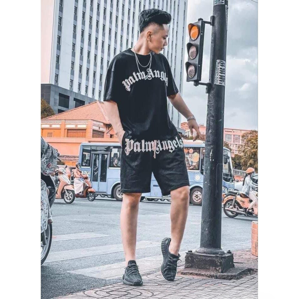 Đồ Bộ Nam Mùa Hè Cao Cấp Áo Nam Anger &quot;Quần sort UNISEX&quot; Chất Thun Cotton Cao Cấp HD Shop SP1