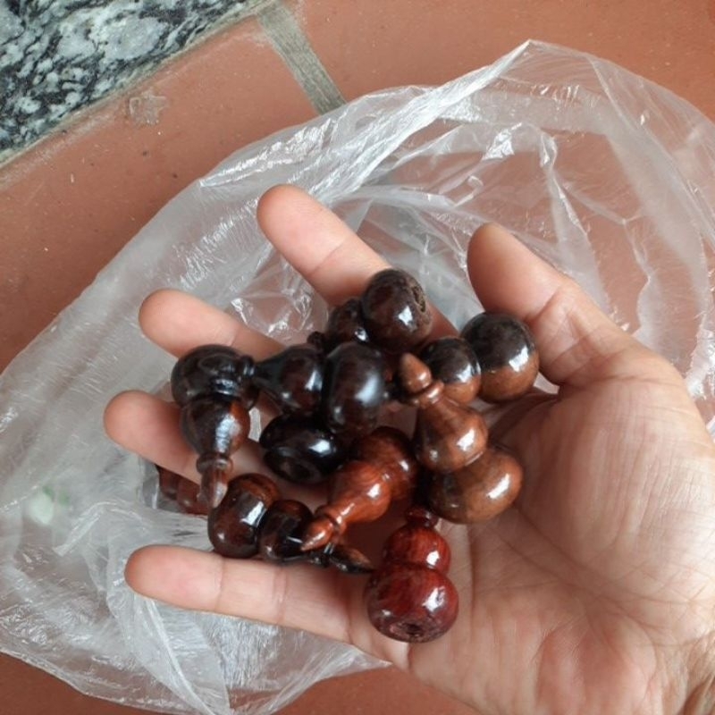 Chân cọc sáo gỗ mun.