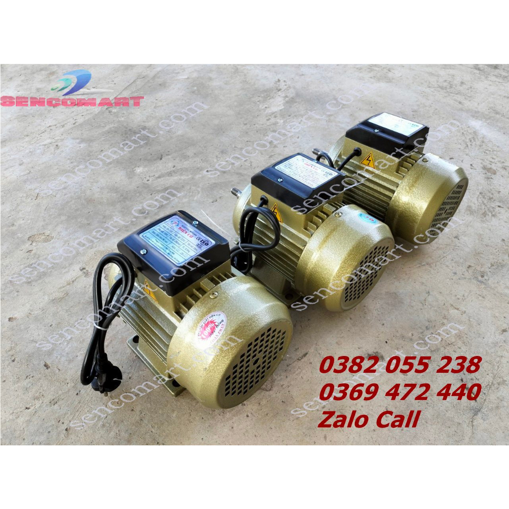 Động cơ mô tơ điện 220v 1,1kw dây đồng Korea