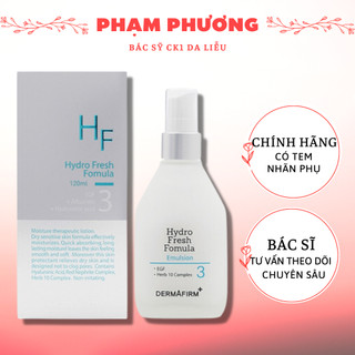 [CHÍNH HÃNG] Sữa dưỡng ẩm da mặt Dermafirm Hàn Quốc cho da khô HF Hydro Fresh Fomula Emulsion - Bác sĩ Phương