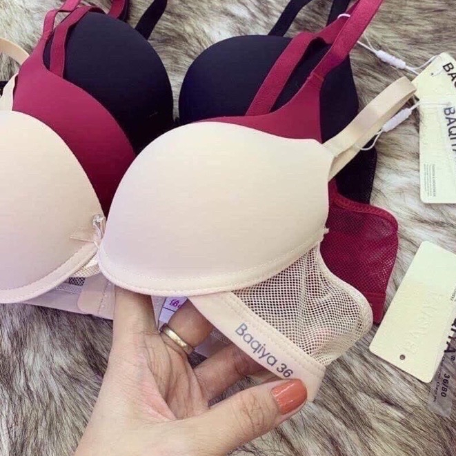 Áo ngực nâng ngực đúc su mút vừa, có gọng đai lưới thoáng mát HL BOUTIQUE K32