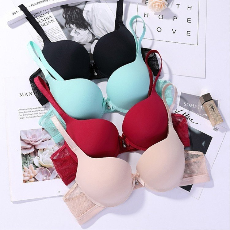 Áo ngực nâng ngực đúc su mút vừa, có gọng đai lưới thoáng mát HL BOUTIQUE K32