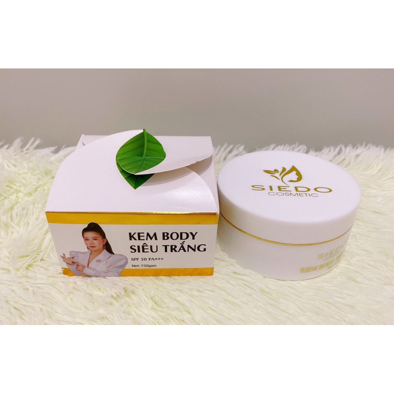 Kem Dưỡng Trắng Da Toàn Thân Chống Nắng Siedo