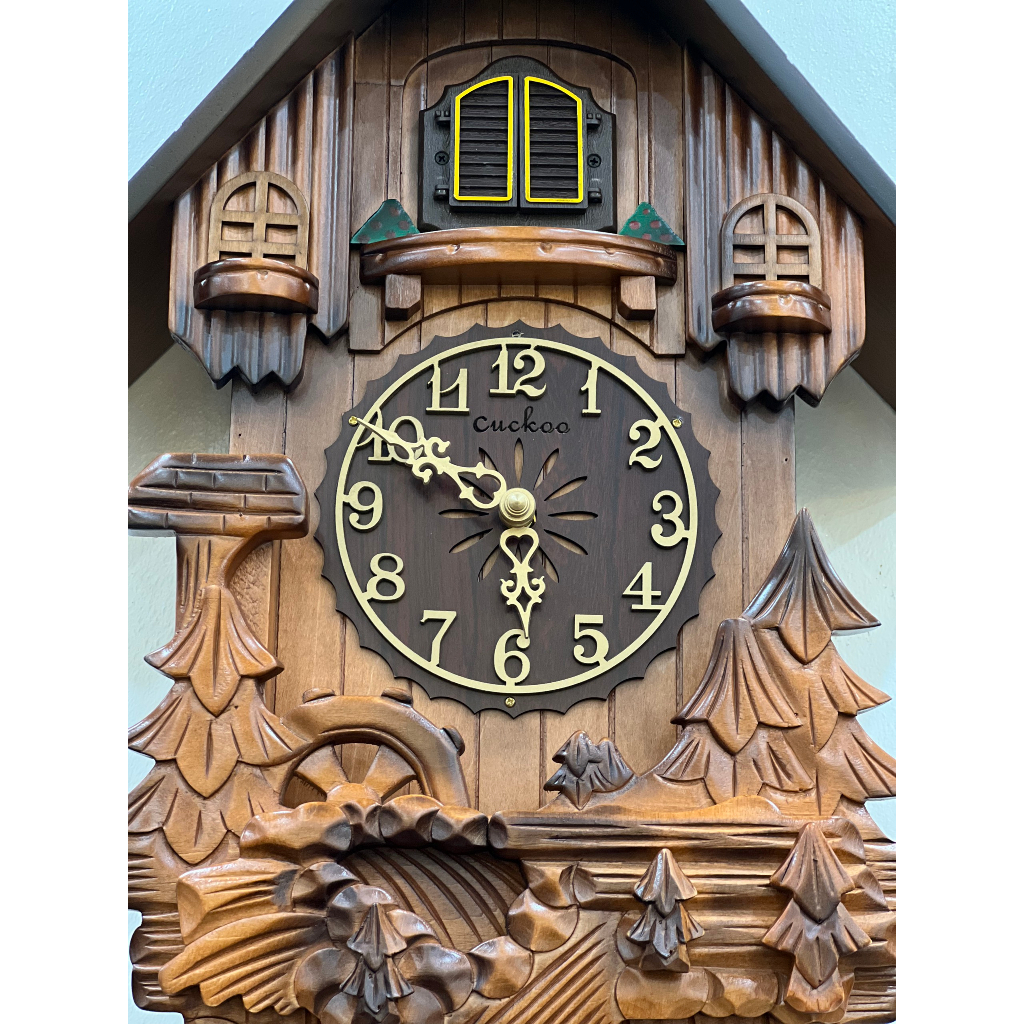 Đồng hồ treo tường chim cúc cu phong cách tân cổ điển DHCTT12