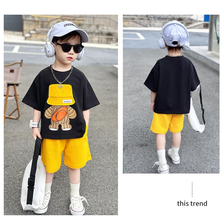 Bộ gia đình 2/3/4/5 người thun cotton tổ ong dày dặn làm đồ đôi mẹ và bé , cả gia đình đồng phục gia đình hội nhóm