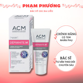 [Chính Hãng] Kem chống nắng giảm nám & sạm da ACM Depiwhite M Protective Cream SPF50+ 40ml - Bác sĩ Phương