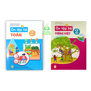 Sách - Combo Ôn tập hè toán + tiếng việt 2