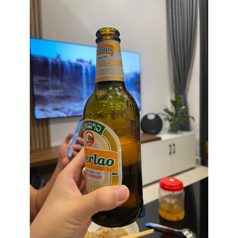 Bia Lào Lager 5% - thùng 24 chai 330ml (Beerlao)