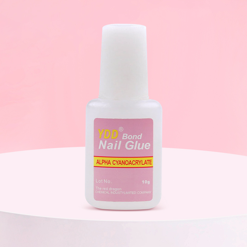 Ranliy✨Hũ 10g Keo Dán Phụ Kiện Trang Trí Móng Tay Tiện Dụng