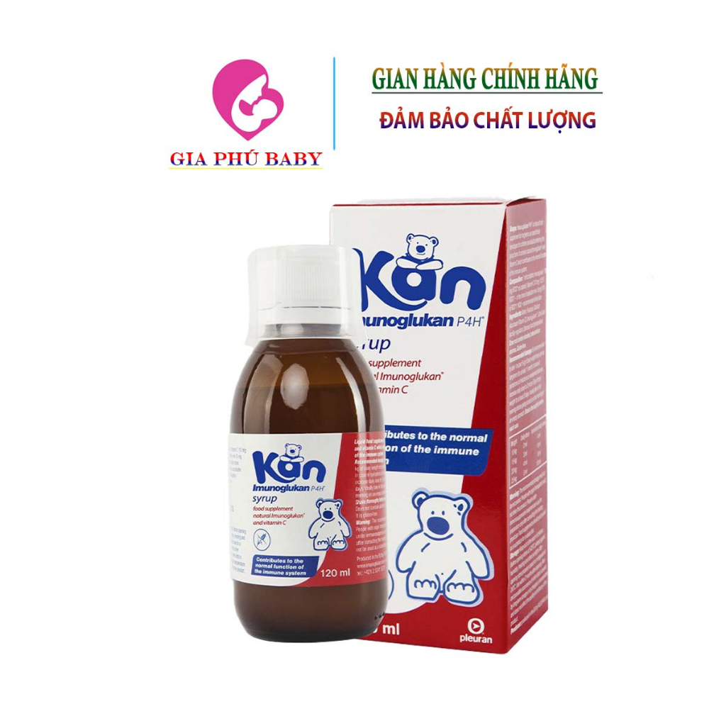 Imunoglukan tăng cường sức đề kháng cho bé Imuno con gấu