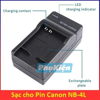Sạc rời thay thế cho pin CAN0N. NB-4L