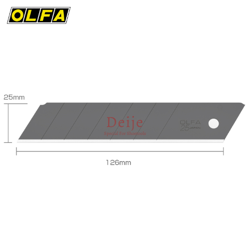 Lưỡi dao đen Nhật OLFA HBB-5B 25mm