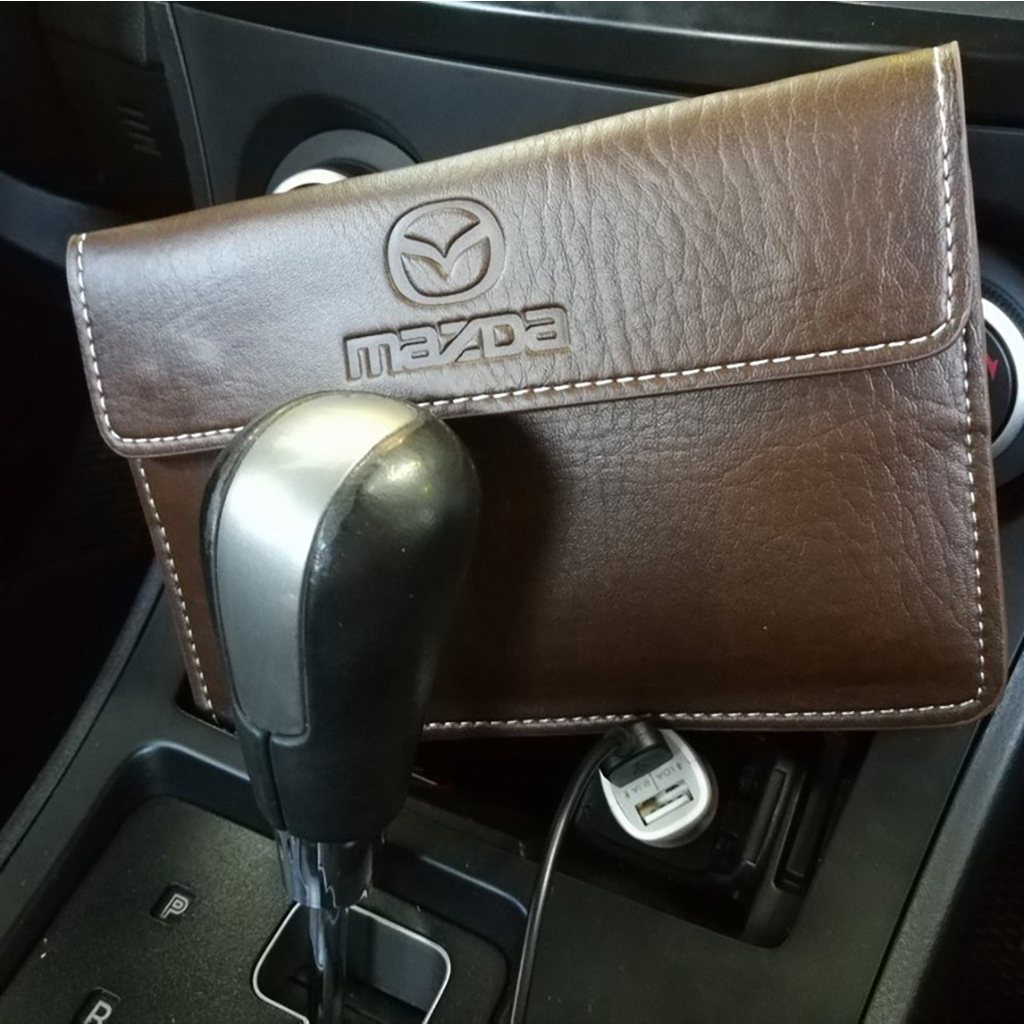 Ví Da Đựng Giấy Tờ Xe Ô Tô, Túi Đựng Giấy Tờ Xe Hơi Dập Logo Các Hãng Cao Cấp Chevrolet, Ford, Hyundai, Honda, Kia, Khôn