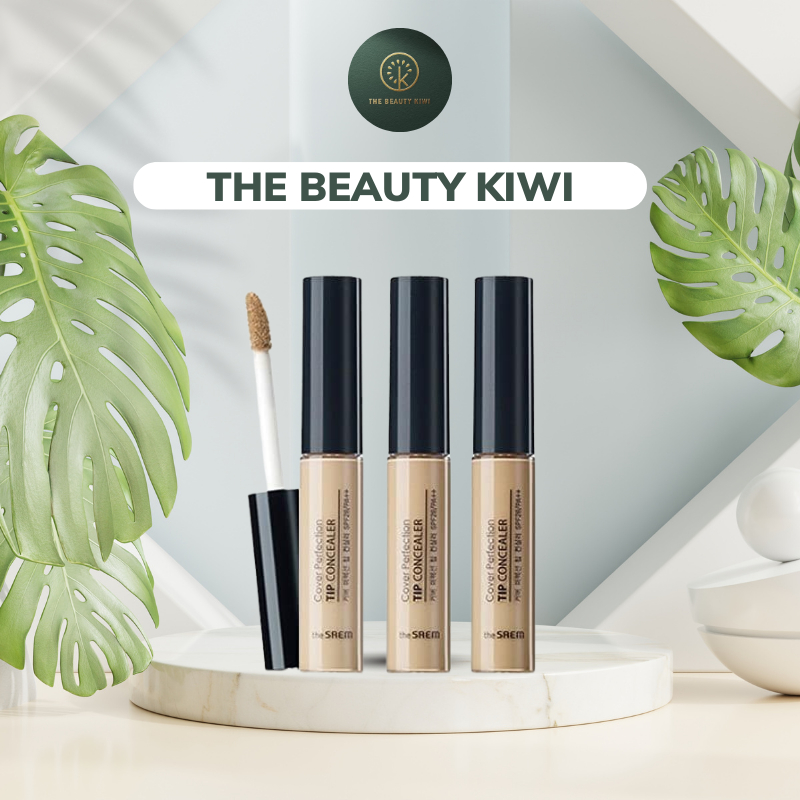 Kem Che Khuyết Điểm The Saem, Kem Che Khuyết Điểm The Seam Cover Perfection Tip Concealer SPF28 PA++ 6.5g | BigBuy360 - bigbuy360.vn