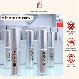 Mắt mèo kim cương Nail Huaxi - sẵn 3 màu vàng, bạc, cầu vồng