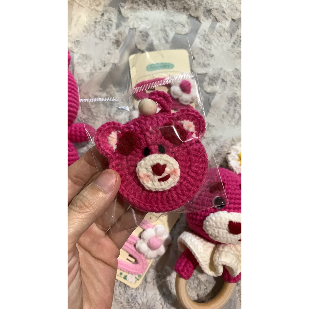 Mangtaybaby - Sét gấu dâu xinh xắn cho bé gái