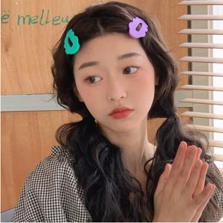 Beautycoco🍊Kẹp Tóc Màu Kẹo Phong Cách Hàn Quốc Dễ Thương Cho Nữ