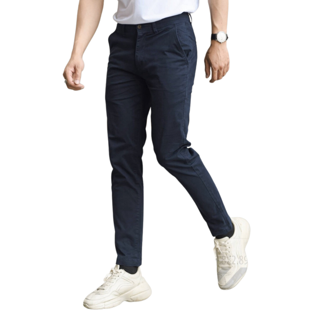 Quần kaki công sở nam trơn HIDALGO mã 005
