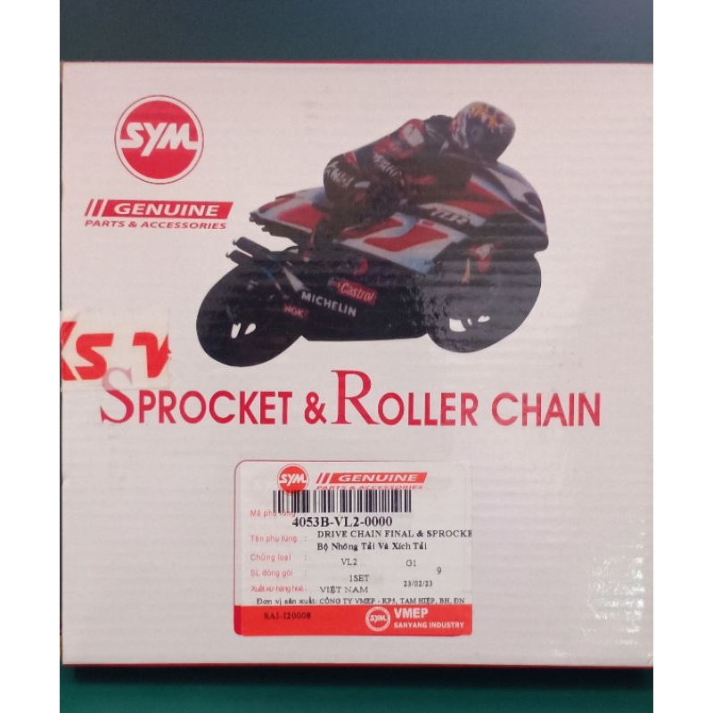 Nhông Sên Dĩa  Xe  Husky125 hãng SYM