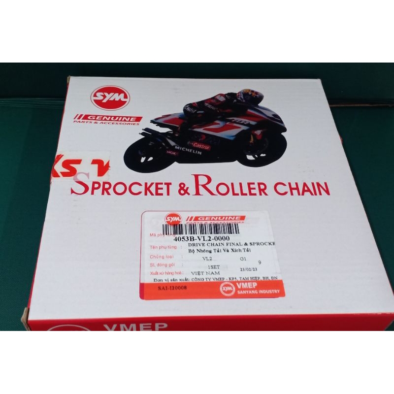 Nhông Sên Dĩa  Xe  Husky125 hãng SYM