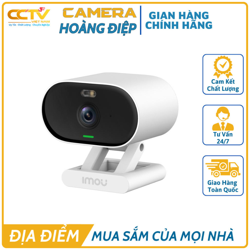 Camera IP WIFI Cố  Định Ngoài Trời Full Color 2MP IMOU IPC-C22FP-C Tích Hợp Mic Và Loa