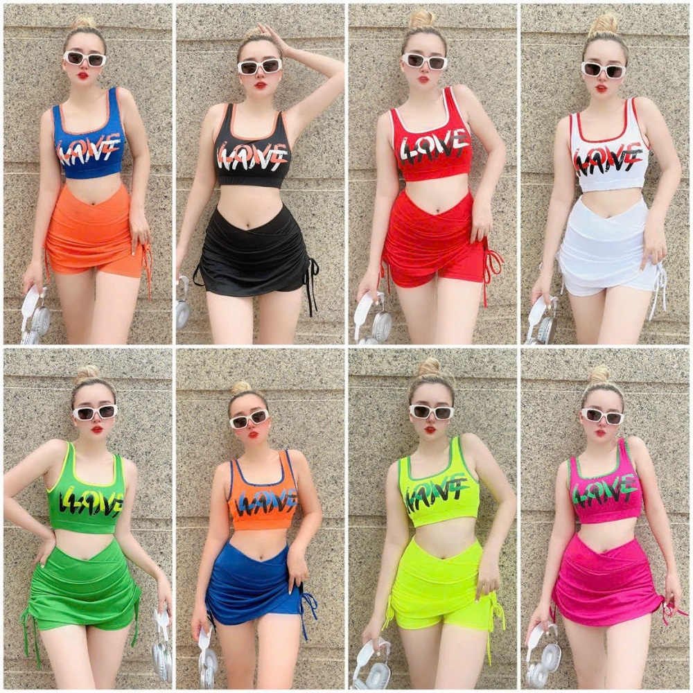 Ao Bra Love Chất Thun Có Sẵn Đệm Màu Cực Đẹp (Đồ Tập Gym-Yoga Nữ)
