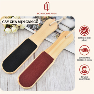 Cây chà gót chân, cây mài mịn gót chân cán gỗ cao cấp 2 mặt nhám tiện lợi