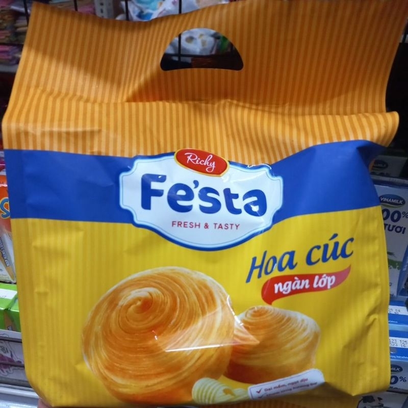 Bánh mì Hoa cúc ngàn lớp Fe'sta Richy 3 chiếc