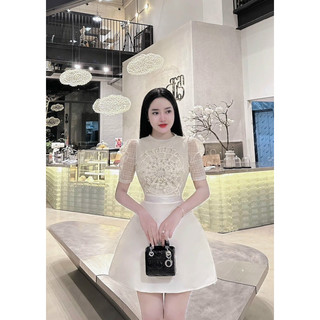 ĐẦM THIẾT KẾ ĐÍNH ĐÁ BIGSIZE