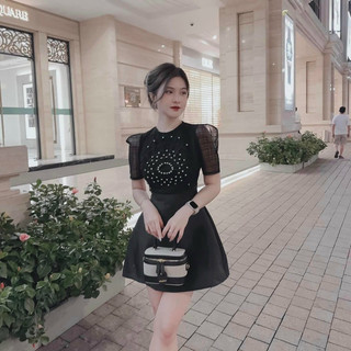 ĐẦM THIẾT KẾ ĐÍNH ĐÁ BIGSIZE
