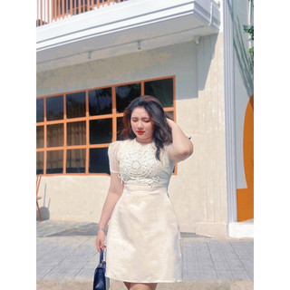 ĐẦM THIẾT KẾ ĐÍNH ĐÁ BIGSIZE