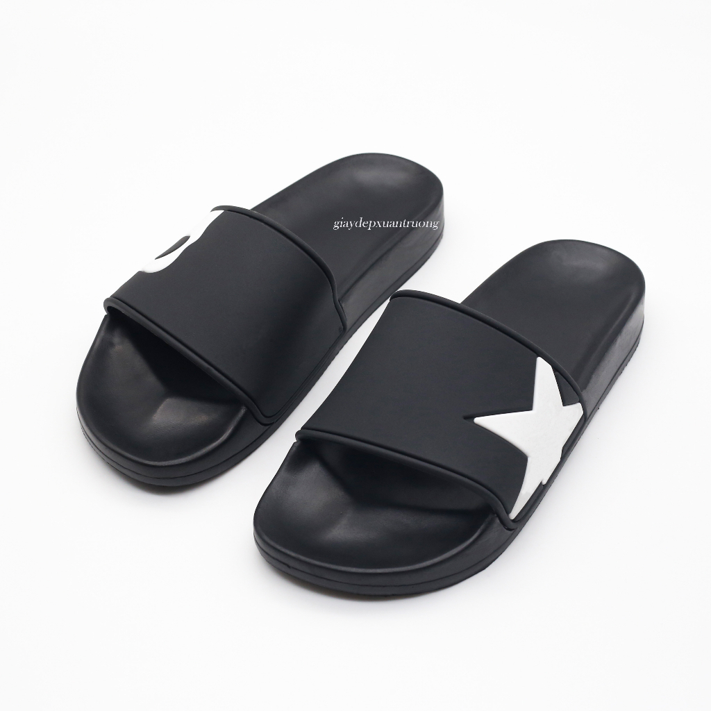 Dép quai ngang nam nữ Hydrogen họa tiết đầu lâu ngôi sao siêu hot cho các boy cháy phố