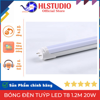 Combo 2 Bóng Đèn Tuýp Led T8 1.2m 20w Siêu Sáng, Giá Tốt, Tiết Kiệm Điện HL Studio