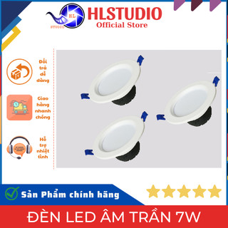 Đèn Led Âm Trần 7w  Ánh Sáng Trung Tính HL Studio