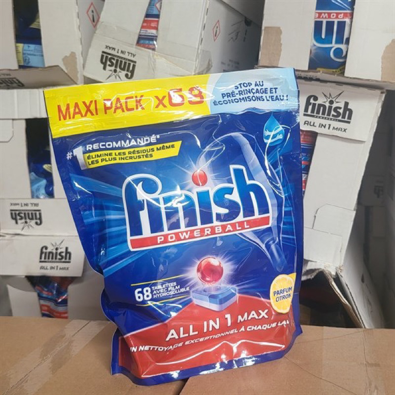 Viên rửa bát Finish All in 1 max -68 viên