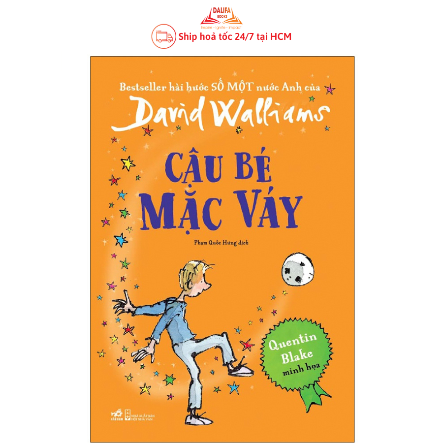 Sách - Cậu bé mặc váy (David Walliams)