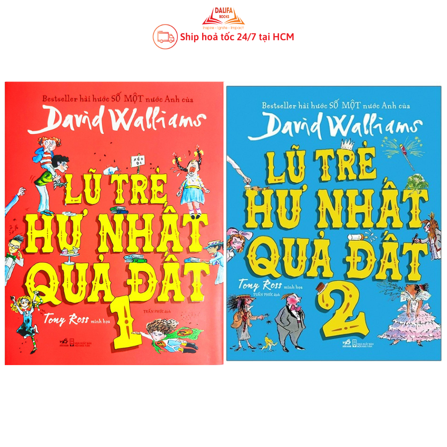 Sách- Lũ Trẻ Hư Nhất Quả Đất1, 2 ( Bìa Cứng) (Lẻ tuỳ chọn)