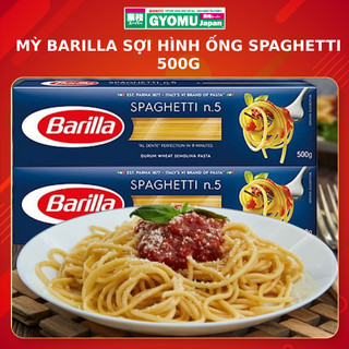 Mỳ ý Barilla sợi hình ống Spaghetti 500g