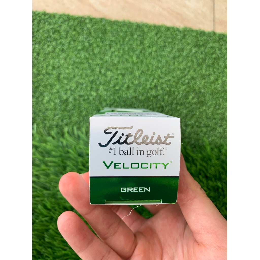 Ball Titleist Velocity Green - Bóng Titleist xanh- NEW- 5665